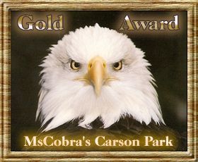 MsCobra's Carson Park Gold Award