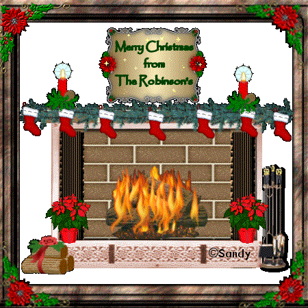 Our Daughter Sandy from thesandyzone.com made this beautiful fireplace for us