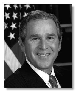 An image of Predident George W. Bush