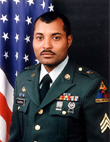 Jose Orlando Calderon–Olmedo, 44, of Annandale, Virginia. Sergeant First Class - Worked in the Pentagon Building when American Airlines Flight 77 flew into it killing 125 Military and Civilian Personnel and all 64 people on the airliner.