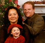 Peter Burton Hanson, 32, Sue Kim Hanson, 34, & Christine Lee Hanson, 2 1/2, of Groton, Massachusetts. Passengers United Airlines Flight 175